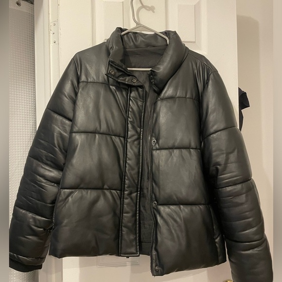 Marc New York Jackets & Blazers - Marc New York Leather Puffer